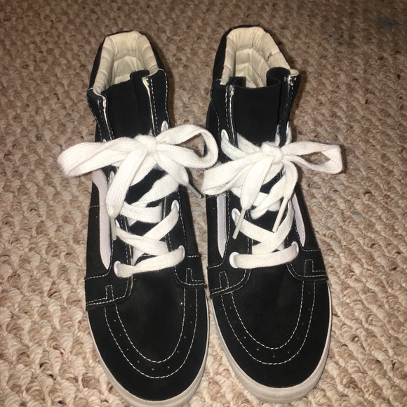 high heel vans shoes